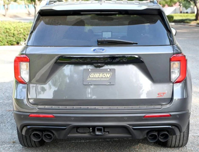 Gibson 2020+ Ford Explorer ST Black Performance Axle Back Exhaust