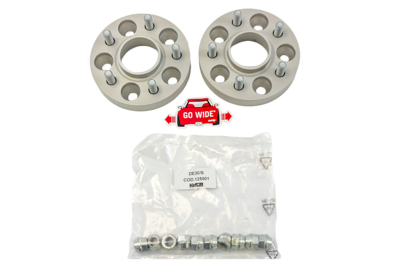 H&R - (25MM/1") Trak+ DRM Hubcentric Wheel Spacers (Pair) - 2012+ Focus/Fusion