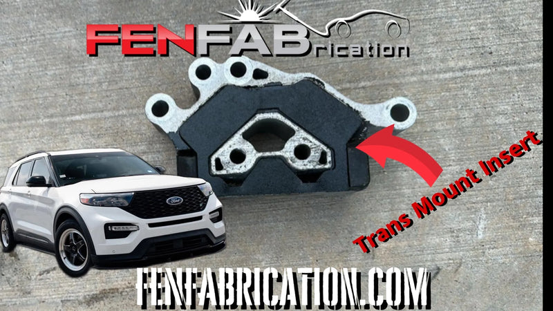 FENFABrication 2020+ Ford Explorer ST Transmission Mount Insert