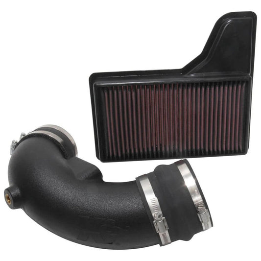 K&N - FIPK High Flow Cold Air Intake Tube & Filter - 2018-2021 Mustang GT