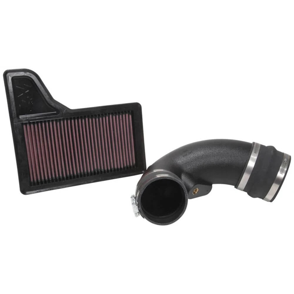 K&N - FIPK High Flow Cold Air Intake Tube & Filter - 2018-2021 Mustang GT