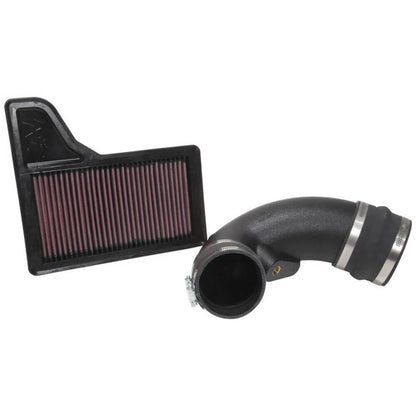 K&N - FIPK High Flow Cold Air Intake Tube & Filter - 2018-2021 Mustang GT