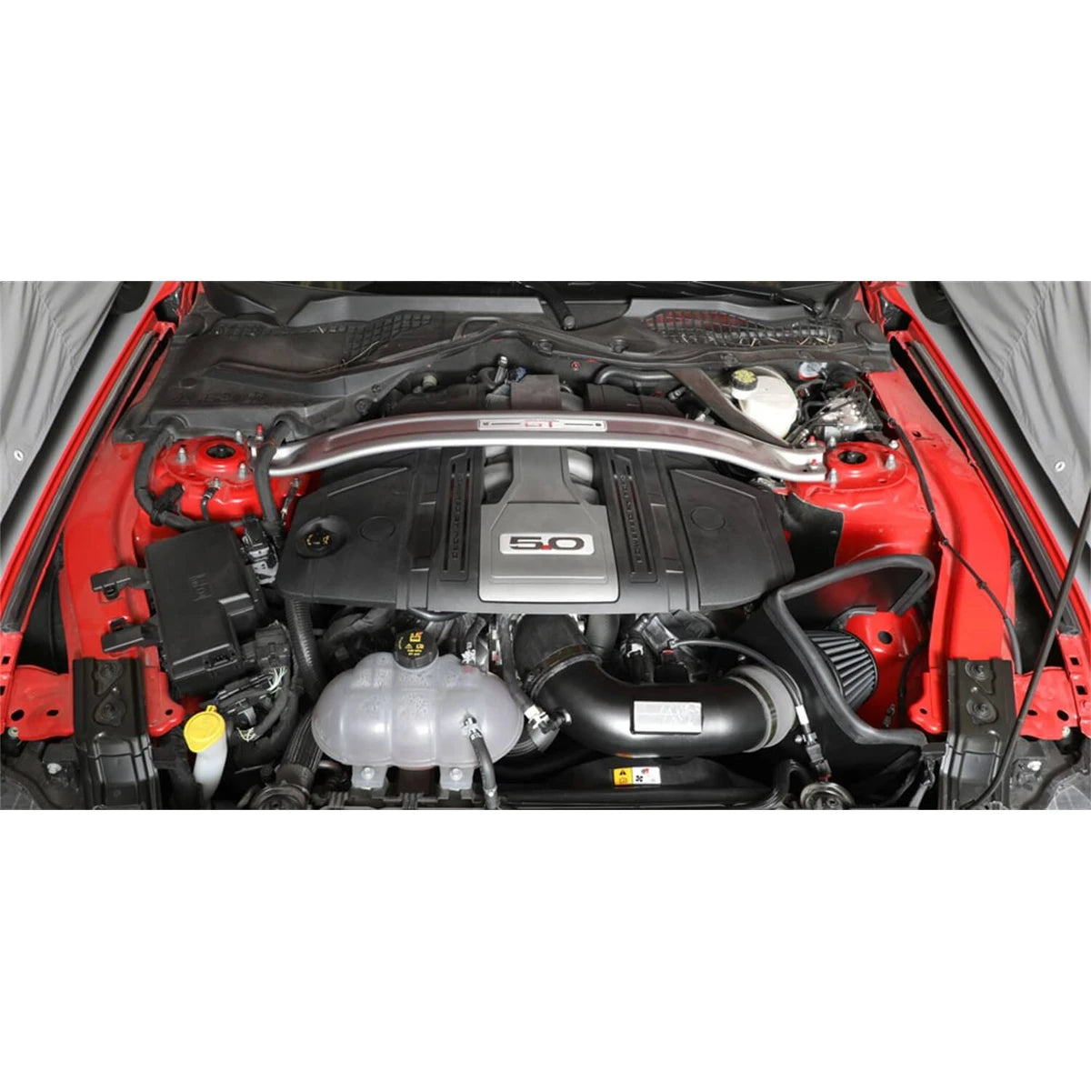 K&N - DryFlow Cold Air Intake (Aluminum Tube) - 2018-2023 Mustang GT