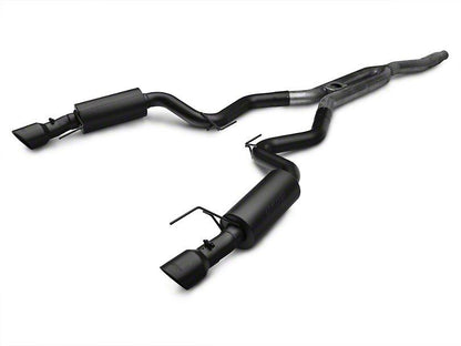 MBRP - Black Series 3" Cat-Back Exhaust (Street Version) - 2015-2023 Mustang 2.3L EcoBoost