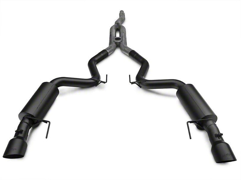 MBRP - Black Series 3" Cat-Back Exhaust (Race Version) - 2015-2023 Mustang 2.3L EcoBoost