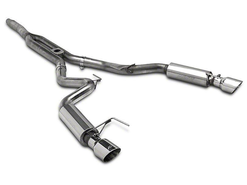 MBRP - XP Series 3" Cat-Back Exhaust (Race Version) - 2015-2023 Mustang 2.3L EcoBoost