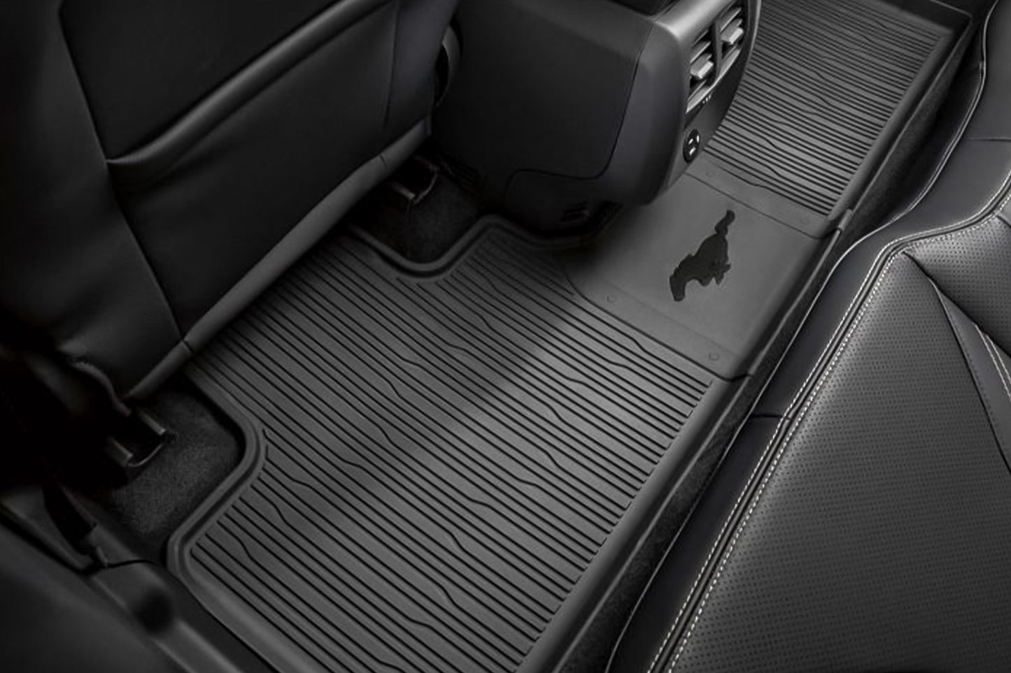 Ford - All-Weather Floor Liners with Logo - 2021-2025 Mach-E