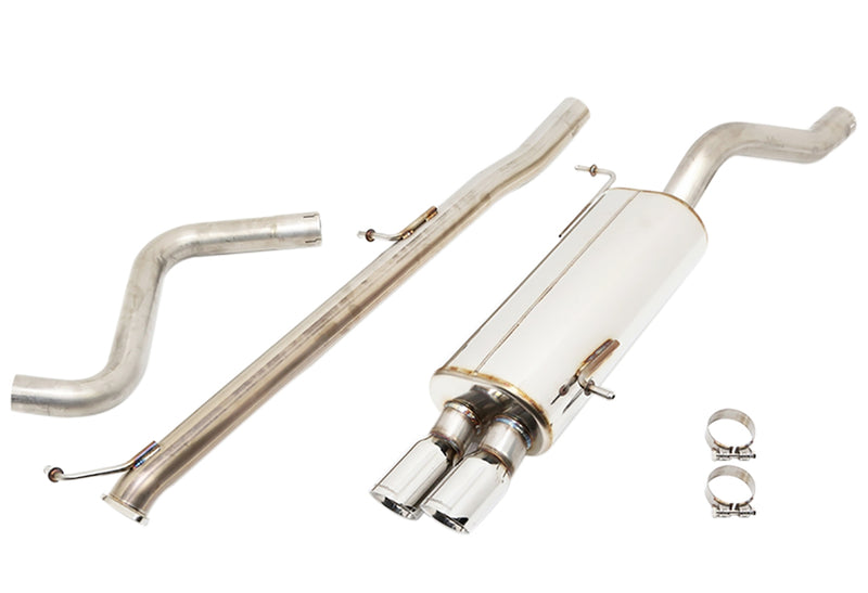 Mountune - High Flow 2.5" Cat-Back Exhaust - 2014-2018 Fiesta ST