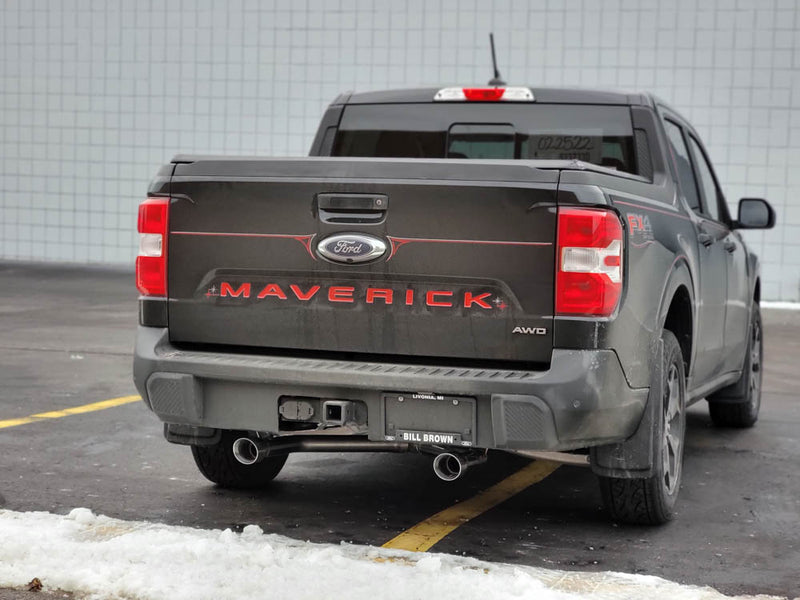 MRT - Street Performance Dual Tip Cat-Back Exhaust (2.5") - 2022+ Maverick AWD 2.0L EcoBoost