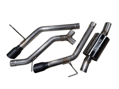 MRT - Street Performance Dual Tip Cat-Back Exhaust (2.5") - 2022+ Maverick AWD 2.0L EcoBoost