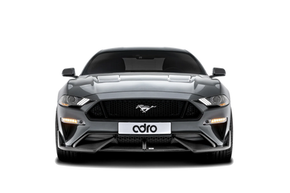 adro - Carbon Fiber Front Lip - 2018-2023 Mustang
