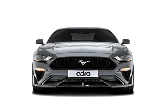adro - Carbon Fiber Front Lip - 2018-2023 Mustang