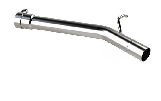MBRP S4614409 - Armor Plus 2.5" Stainless Resonator Delete Bypass
