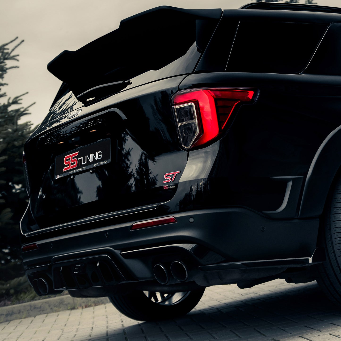 SS Tuning - Diffuser/Hitch Cover - 2020-2026 Explorer ST