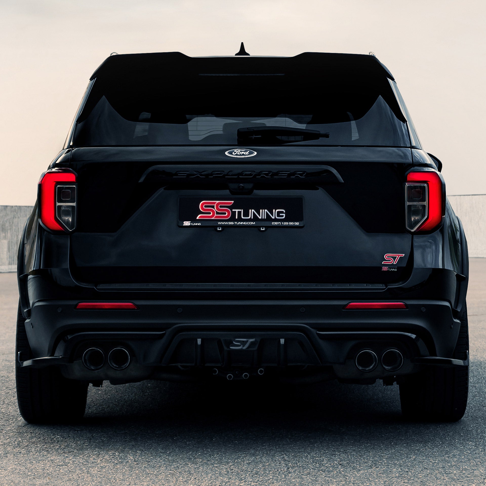 SS Tuning - Diffuser/Hitch Cover - 2020-2026 Explorer ST