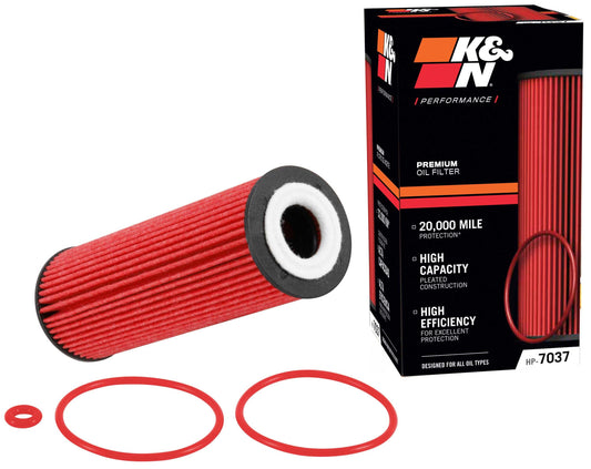 K&N HP-7037 - Cartridge Oil Filter - Ford