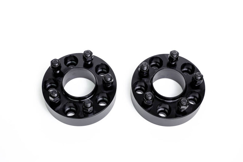 Steeda - Hubcentric Billet Aluminum Wheel Spacers (1") - 2015+ Mustang/Explorer