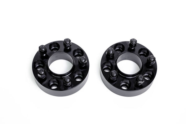 Steeda - Hubcentric Billet Aluminum Wheel Spacers (1") - 2015+ Mustang/Explorer