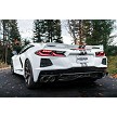 MBRP C8 Corvette 3" Stainless Steel Catback Exhaust - Quad Tips w/ Carbon Fiber Tips