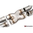 MBRP C8 Corvette 3" Stainless Steel Catback Exhaust - Quad Tips w/ Carbon Fiber Tips