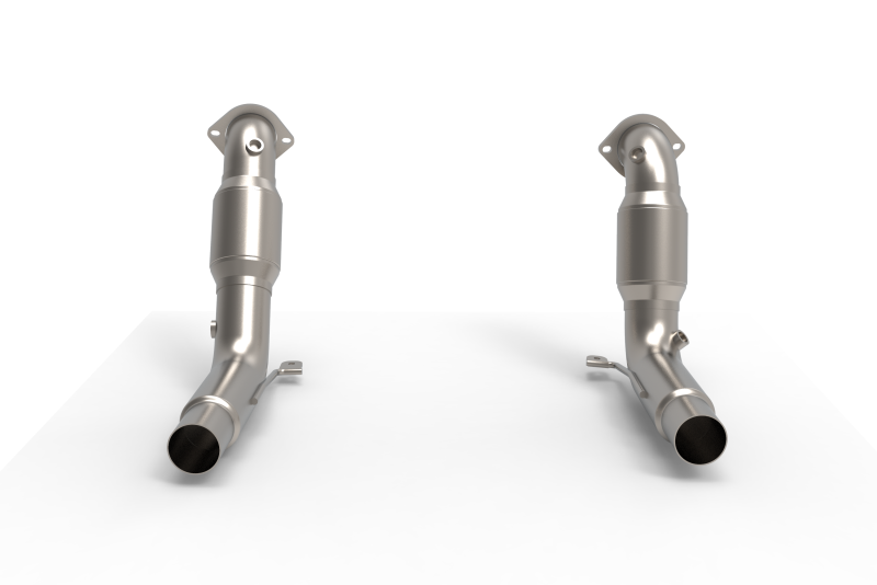 Kooks - High Performance GREEN Catted Downpipes - 2020-2024 Explorer ST